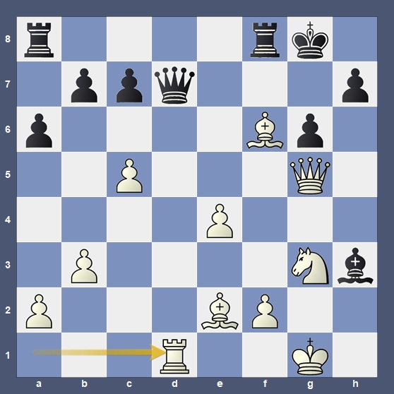 Where did the black queen go?